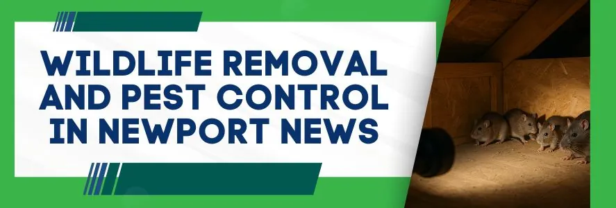 Wildlife Removal and Pest Control in Newport News