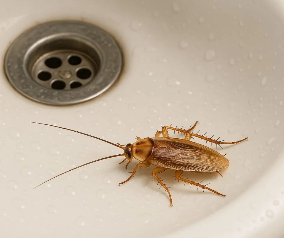 cockroach in sink swr blog august